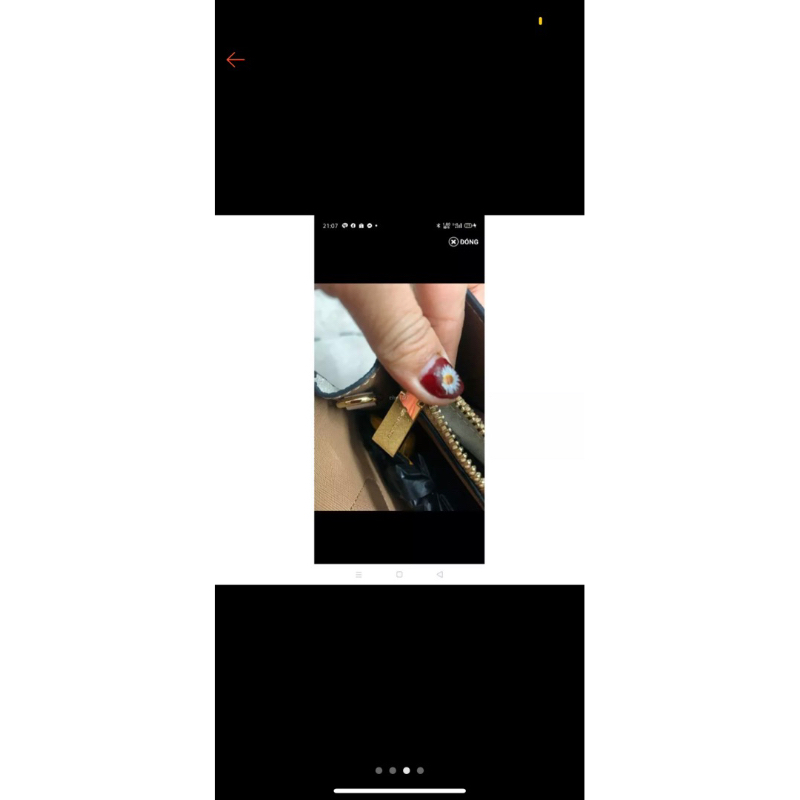 Pass túi mk da thật