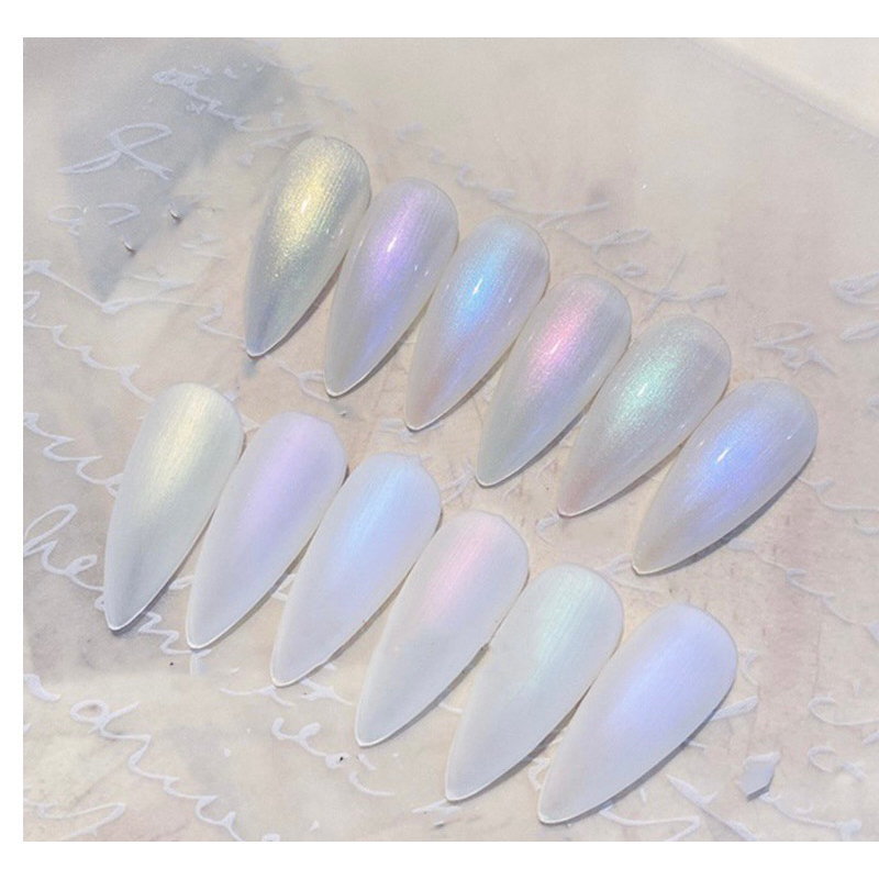 Sơn gel thạch gạo ánh trai xanh, vàng chính hãng siêu mướt bao test chất sơn Led/UV N.P Nails