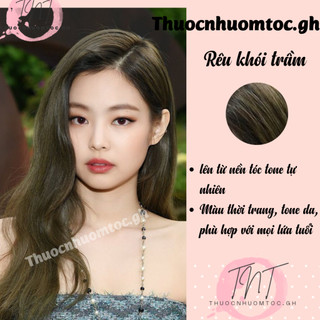 thuốc nhuộm tóc rêu khói trầm + tặng oxy trợ dưỡng - mikeche.hair