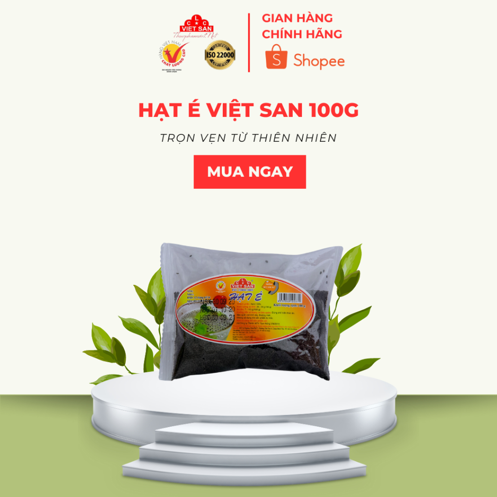 Hạt É Việt San Gói 1kg