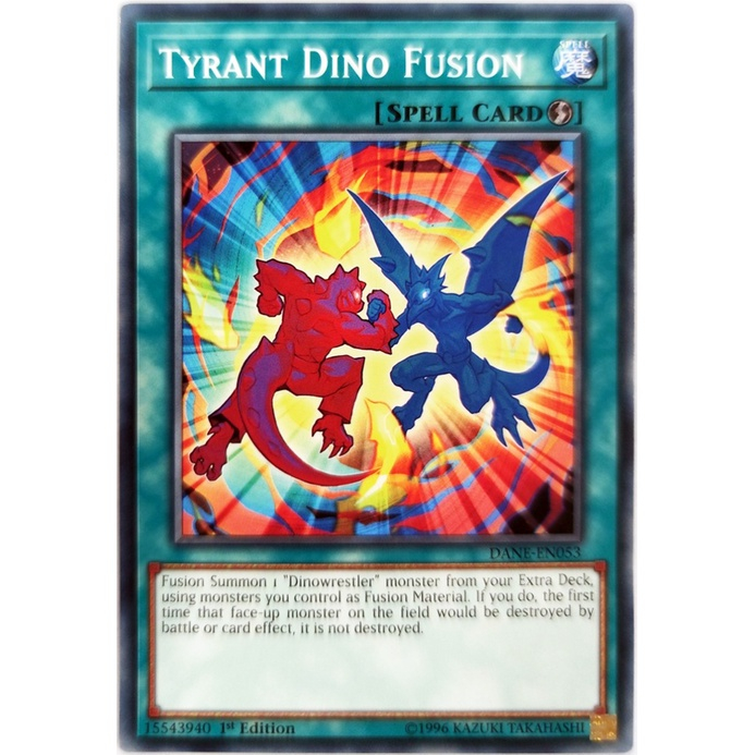 [Thẻ Yugioh] Tyrant Dino Fusion |EN| Common