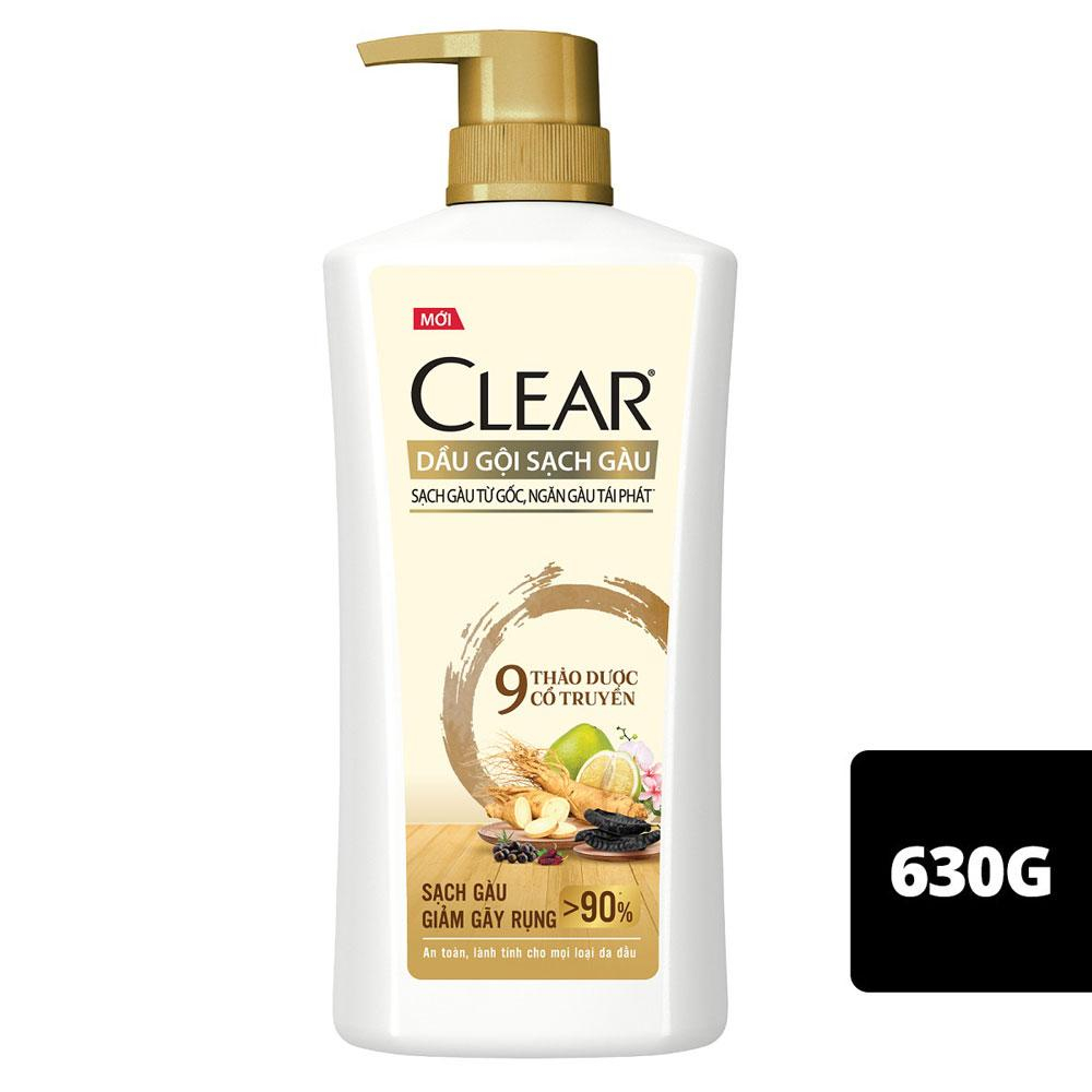 Dầu gội Clear thảo dược  630g