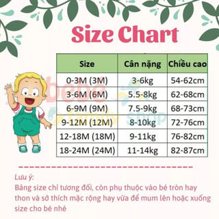 [Chọn mẫu] Body chip xuất dư cho bé 0-24M