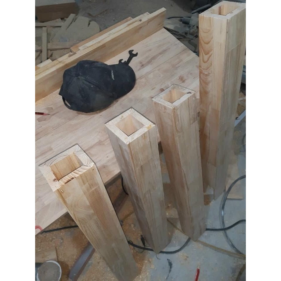 Mũi Ghép Góc Vàng Cốt 12.7 - Mũi Soi Gỗ Ghép Góc Hộp Vuông Cho Ván Từ 0.8 - 2.5cm - 1 mũi chạy 2 ván