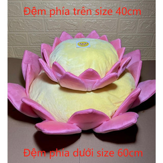 Đệm hoa sen size lớn 60cm & 80cm [SẴN HÀNG] [HÌNH THẬT]