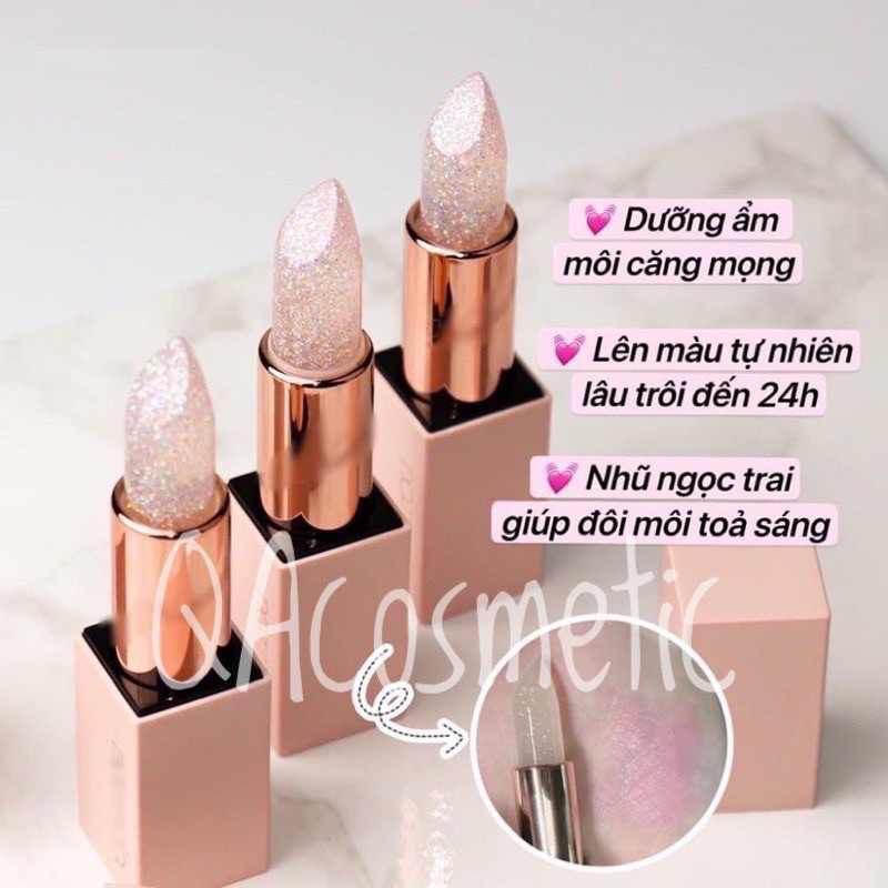 Son dưỡng bóng ma thuật NATINDA Magic Tattoo Golf Lipstick 3.5g dưỡng hồng tự nhiên