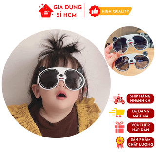 Mắt kính râm hình gấu panda cho bé siêu đáng yêu - kính mát hình gấu trúc cute