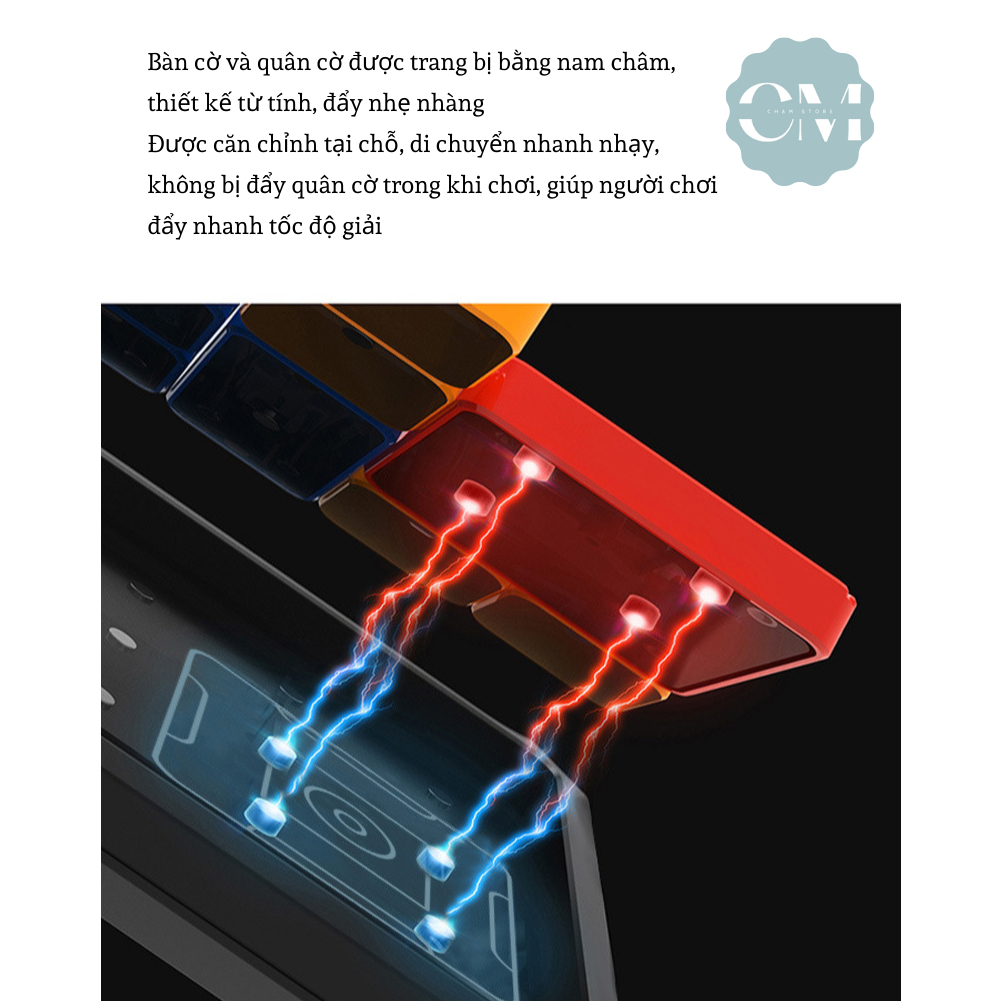 Bộ đồ chơi board game IQ xếp hình trượt từ tính giải mã mê cung 500 câu đố cải thiện tư duy-quà tặng cho bé