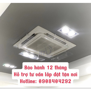 Tấm cản gió điều hòa âm trần màu trong suốt cao cấp (sản phẩm gồm: 1 cánh chắn gió cho 1 cửa ra của máy âm trần)