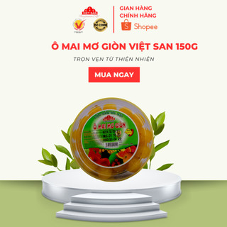 Ô Mai Mơ Giòn Việt San [ Hộp 150g ]