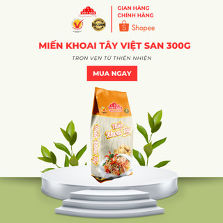 Miến Khoai Tây Việt San Sợi Dai Màu Vàng Óng 300g