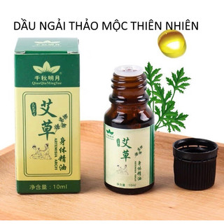 Tinh tinh dầu massage LƯỢC TÂM thảo mộc cạo gió dưỡng da 10ml