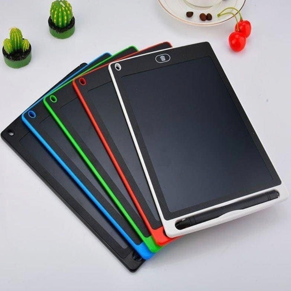 Bảng Viết Vẽ Điện Tử LCD 8.5 Inch Kèm Bút Và Sẵn Pin Tiện Ích Cho Bé