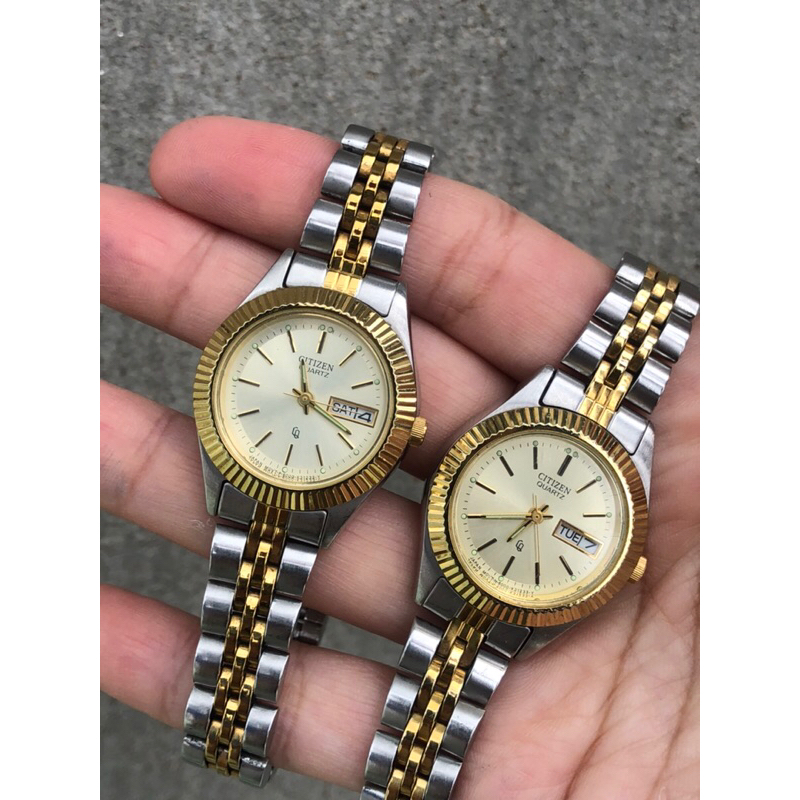 Đồng hồ nữ CITIZEN QUARTZ DÁNG ROLEX HÀNG 2hand