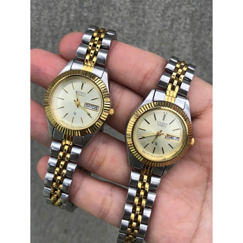 đồng hồ nữ CITIZEN QUARTZ DÁNG ROLEX HÀNG 2hand