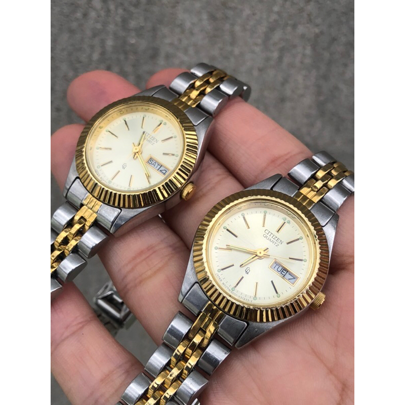 Đồng hồ nữ CITIZEN QUARTZ DÁNG ROLEX HÀNG 2hand