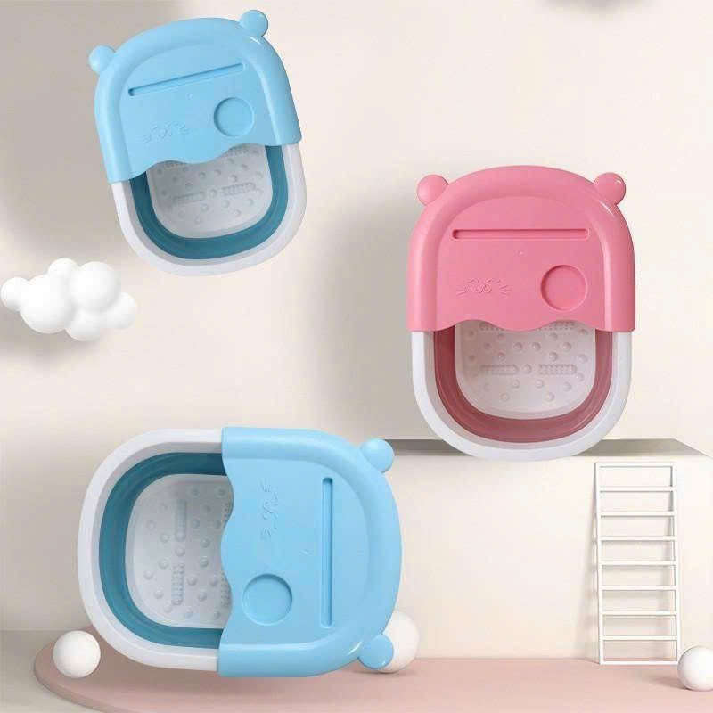 Thau ngâm và massage chân có thể gấp gọn