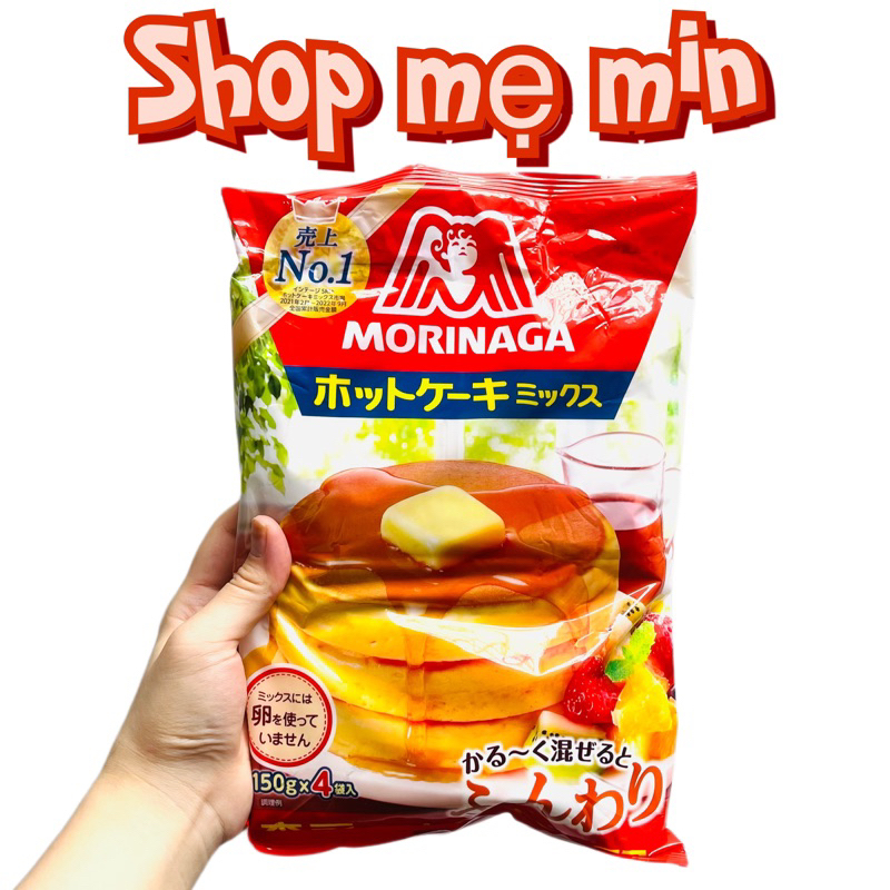 (Date 2025) Bột làm bánh Mori / Morinaga cho bé từ 9 tháng gói 600g