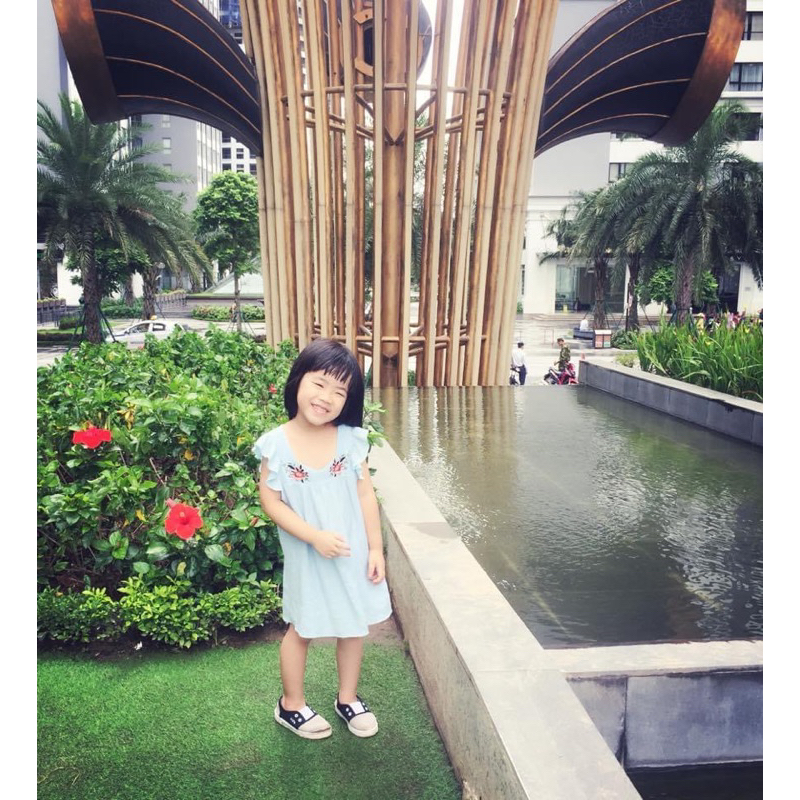 Váy bé gái 3-5 tuổi dưới 22kg