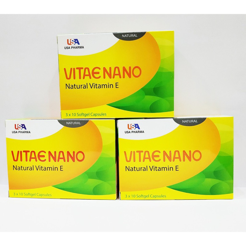 Viên uống đẹp da VITAENANO - Vitamin E chống lão hoá, đẹp da
