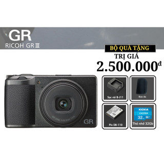 Máy ảnh ricoh gr iii / gr3 - chính hãng