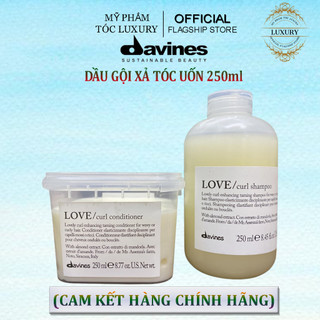 Dầu gội xả davines love curl chăm sóc tóc uốn 250ml