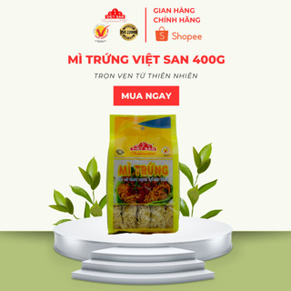 Mì Trứng Vắt Sợi Nhỏ Việt San Gói 400 gram
