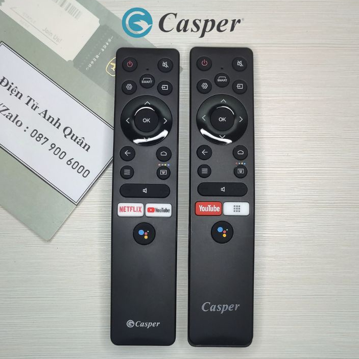 Remote tivi Casper - Điều khiển tivi Casper giọng nói hàng mới chính hãng