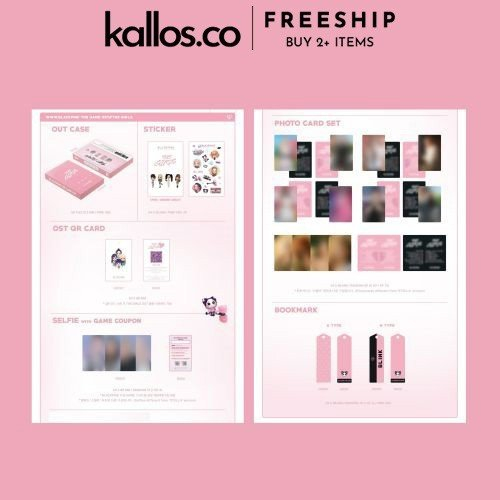 Thẻ Trò Chơi BLACKPINK The Game Coupon Card, OST THE GIRLS Stella, Reve Ver Kpop - Kallos Vietnam