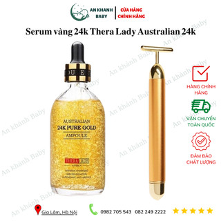 Serum dưỡng da thera lady australian 24k pure gold ampoule 100ml - mp01