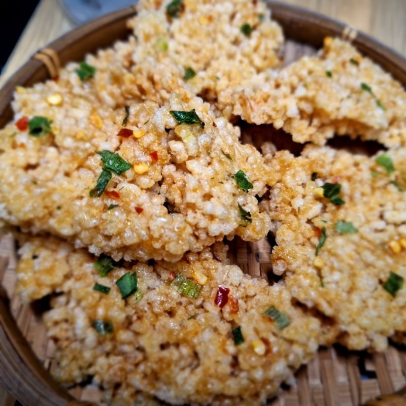CƠM CHÁY MẮM HÀNH KHÔNG CHÀ BÔNG.