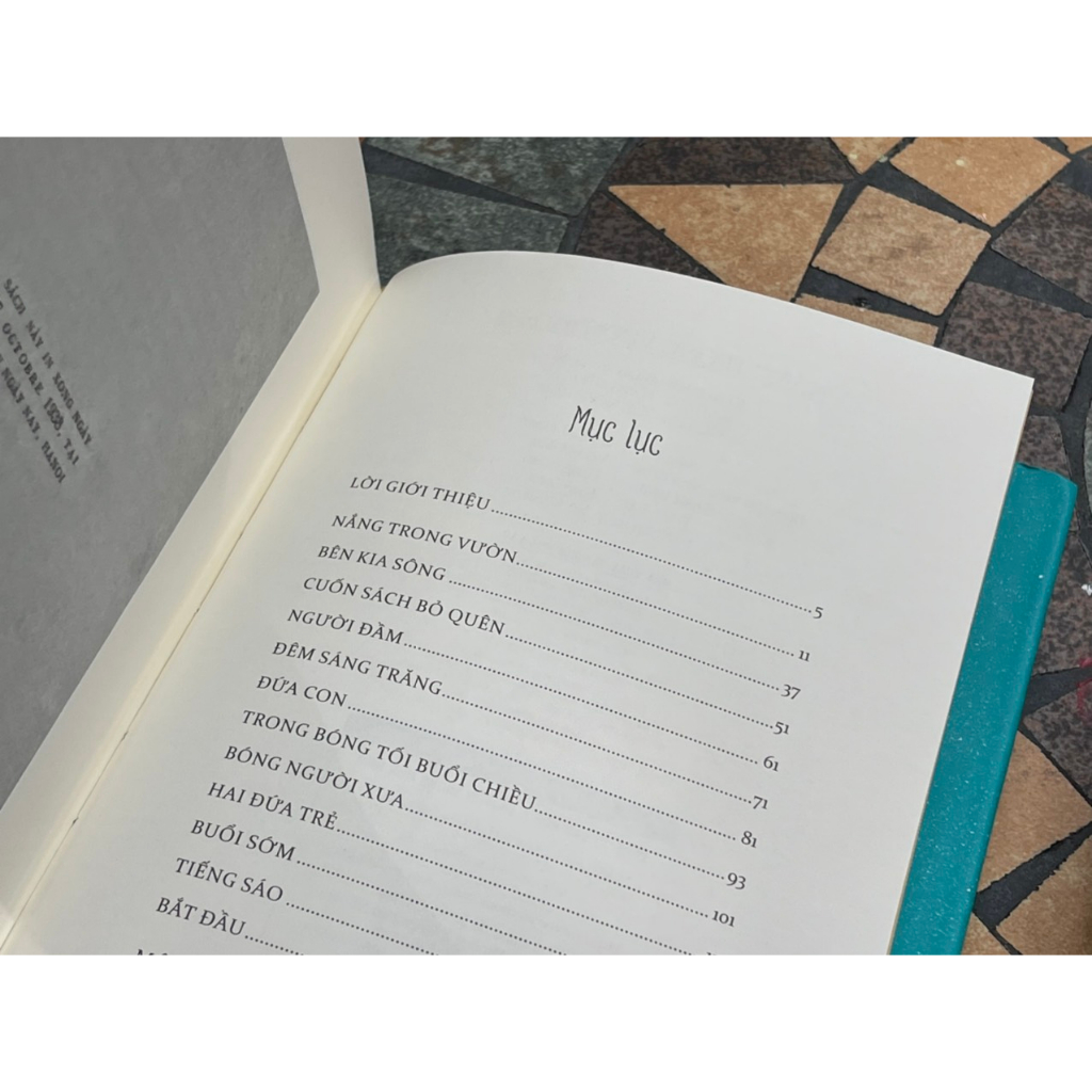 Sách Nhã Nam - Nắng Trong Vườn  - Thạch Lam –