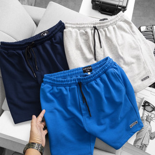 Quần đùi nam màu trơn basic, quần short nam cao cấp