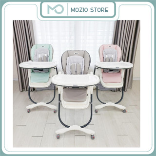 Ghế ăn dặm đa năng Newber Umoo U04 có ngả lưng và nâng hạ độ cao 2024 cho bé tập ăn dặm đa năng gấp gọn