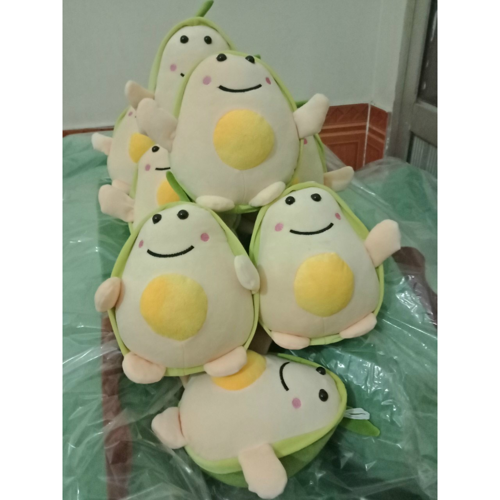 Gấu bông bơ trứng mini