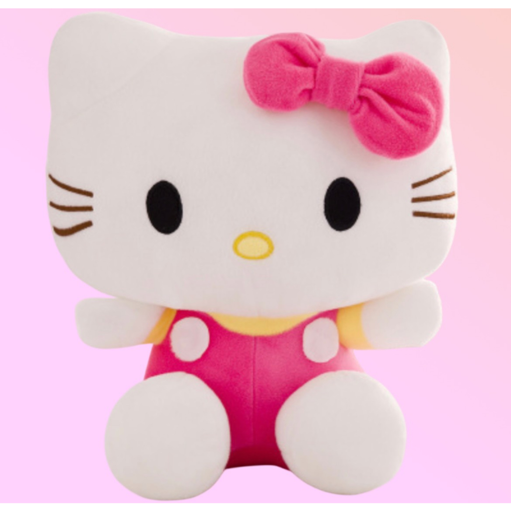 Gấu bông Doraemon và Helokitty to DRM 70 cm + KT 56 cm hình thú mềm mịn siêu dễ thương cho bé  .