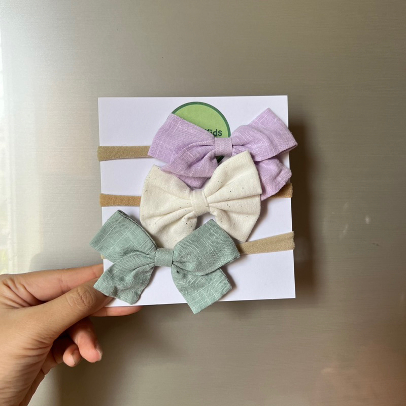 Turban Chun, Băng Đô Chun, Tuban Lisa Chun Mềm Và Co Giãn Tốt Không Lằn Đầu Cho Bé Sơ Sinh Đến 2 Tuổi