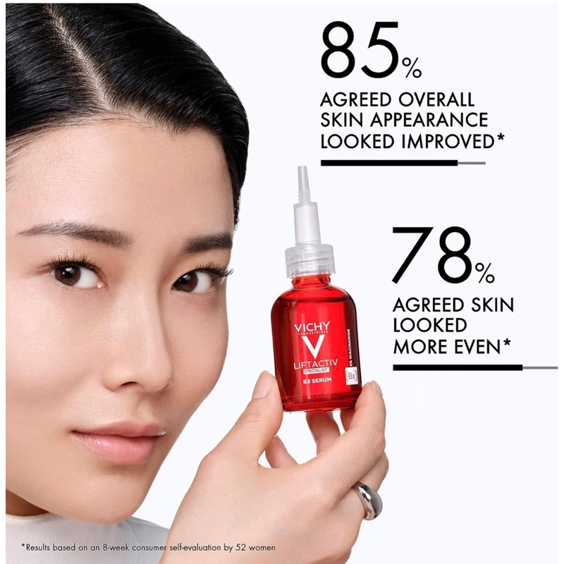 Serum giảm thâm và nếp nhăn giúp sáng da VICHY Liftactiv Specialist B3, Vitamin C, Peptide