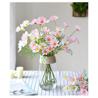 Hoa Cúc Họa Mi - 1 cành 5 bông - Hoa giả giống thật - Decor trang trí, phụ kiện chụp ảnh