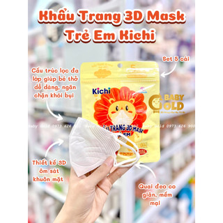 Khẩu trang 3d mask kichi hình sư tử
