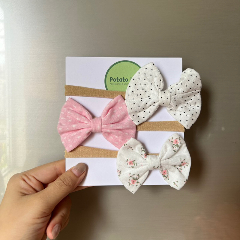 Turban Chun, Băng Đô Chun, Tuban Lisa Chun Mềm Và Co Giãn Tốt Không Lằn Đầu Cho Bé Sơ Sinh Đến 2 Tuổi