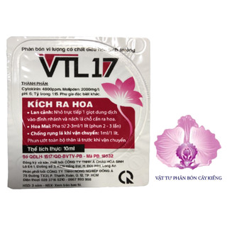 Phân bón nạp kích hoa vtl17 - kích ra hoa - #605a# 10ml
