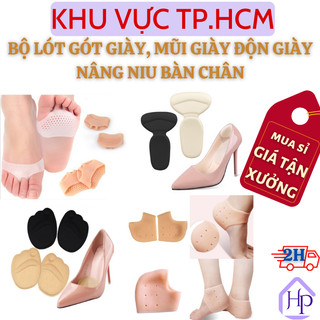 10 Mẫu Lót Lót Giày, Lót Mũi Giày, Lót Gót Tăng Chiều Cao 2,5cm, Lót Bảo Vệ Ngón Chân, Nâng Niu Bàn Chân