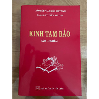 Sách - kinh tam bảo