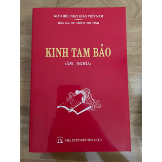 Sách - Kinh Tam Bảo ( Âm - Nghĩa)