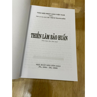 Sách - Thiền Lâm Bảo Huấn (bìa mềm)