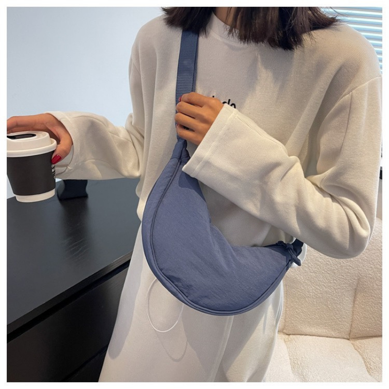 Túi Đeo Chéo Mino Bao Tử Vải Canvas Xách Tay Kẹp Nách Thời Trang Cá Tính