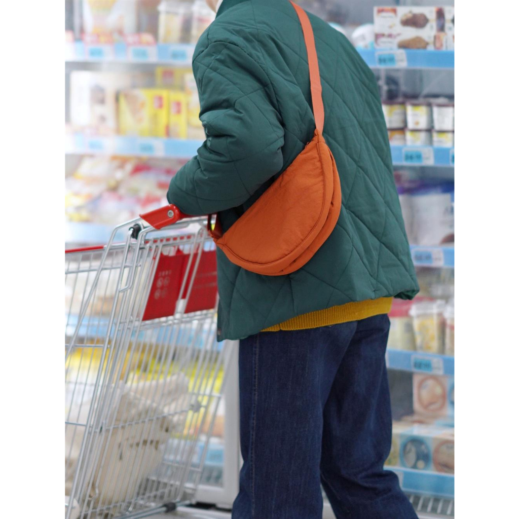 Túi Đeo Chéo Mino Bao Tử Vải Canvas Xách Tay Kẹp Nách Thời Trang Cá Tính