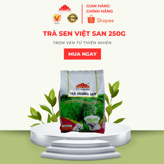 Trà sen việt san nguyên lá sấy khô 250g