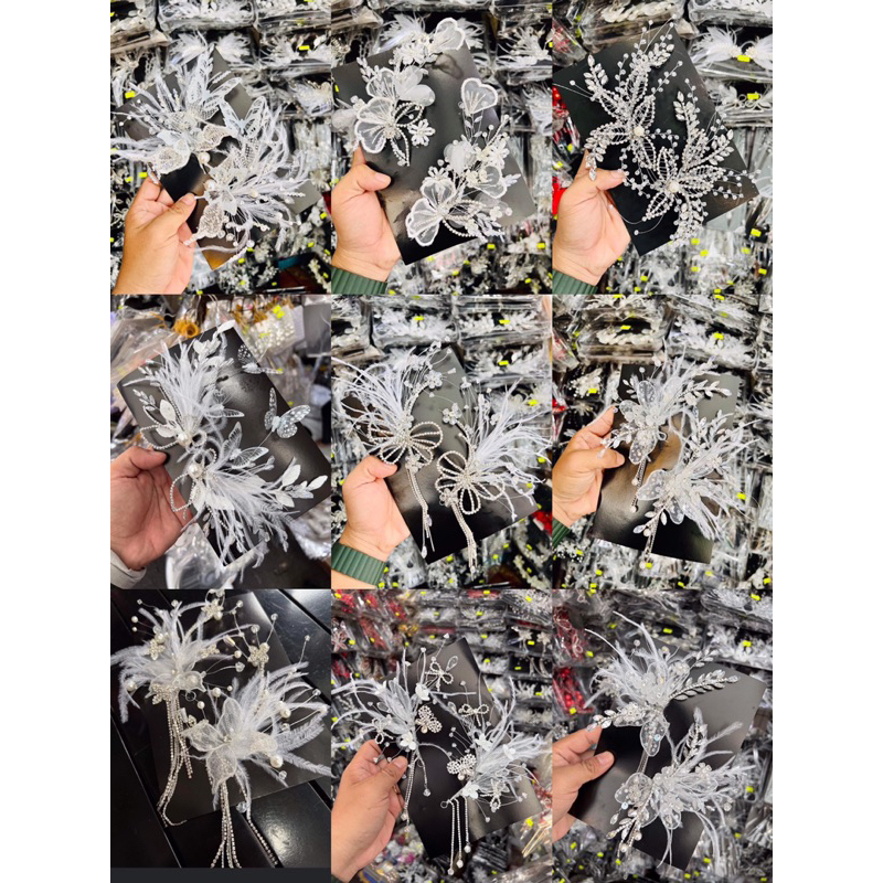 Bộ cài tóc cô dâu